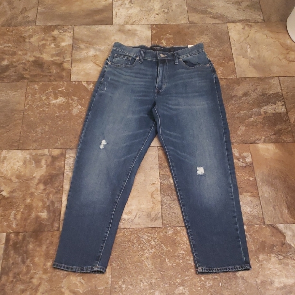 Lucky Brand 10 30 Mom Jean Drew High Rise Jeans Denim